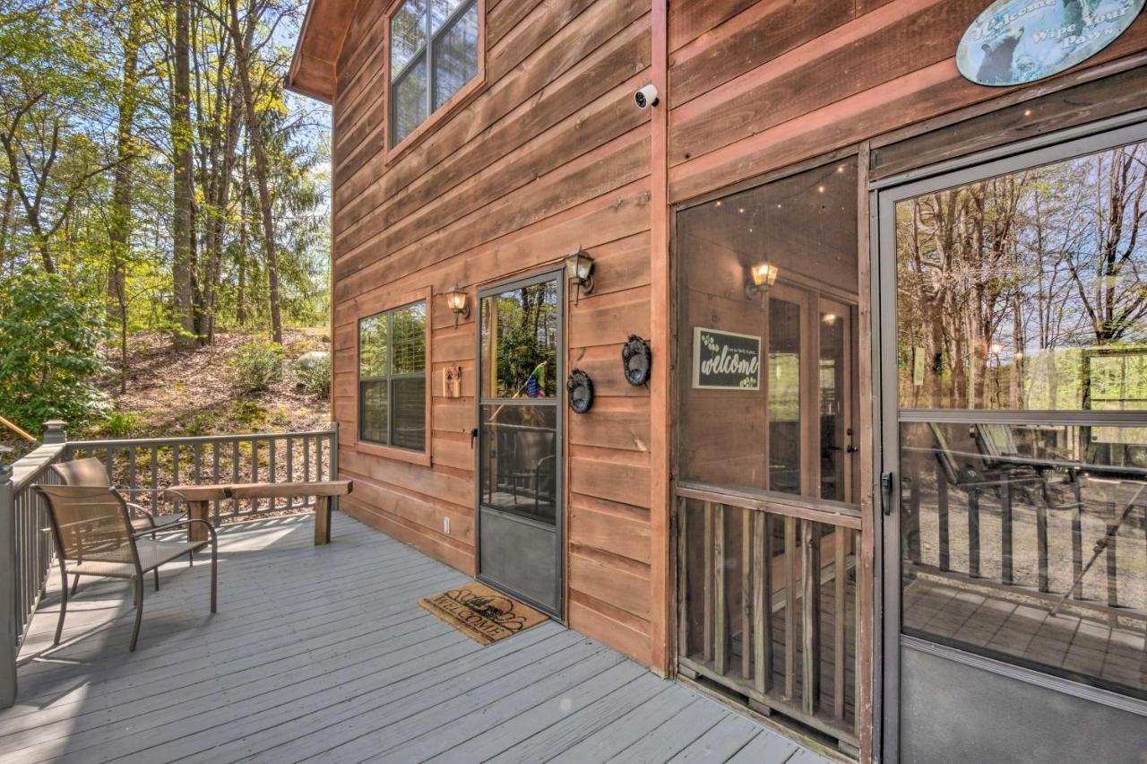Cozy Hiawassee Cabin With Fire Pit And Mtn Views! Екстериор снимка